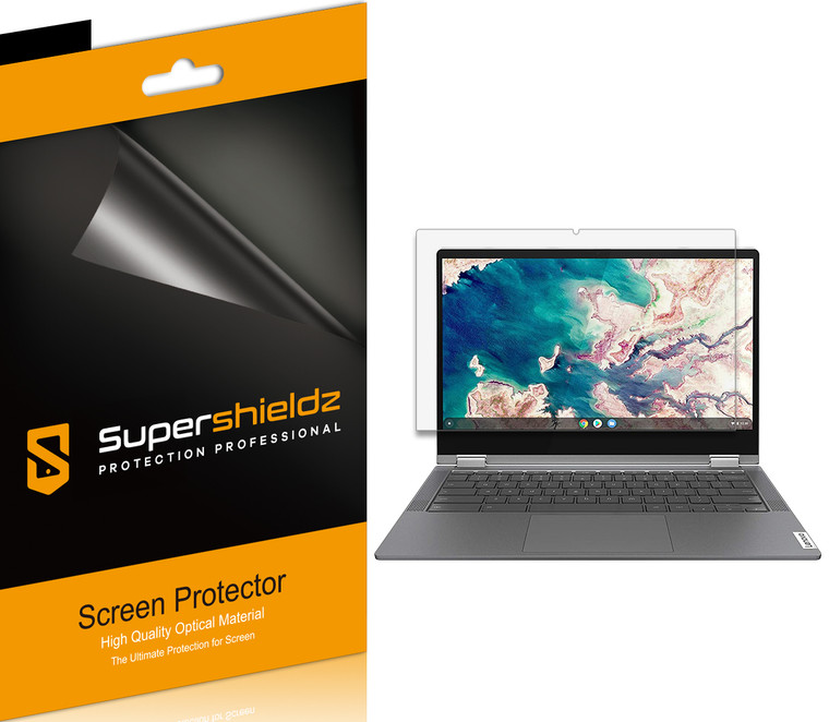 [3-Pack] Supershieldz for Lenovo Chromebook Flex 5 (13 inch) Screen Protector, Anti-Glare & Anti-Fingerprint (Matte) Shield