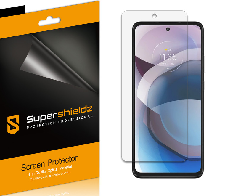 [6-Pack] Supershieldz for Motorola One 5G Ace / One 5G UW Ace / Moto G 5G Screen Protector, Anti-Glare & Anti-Fingerprint (Matte) Shield