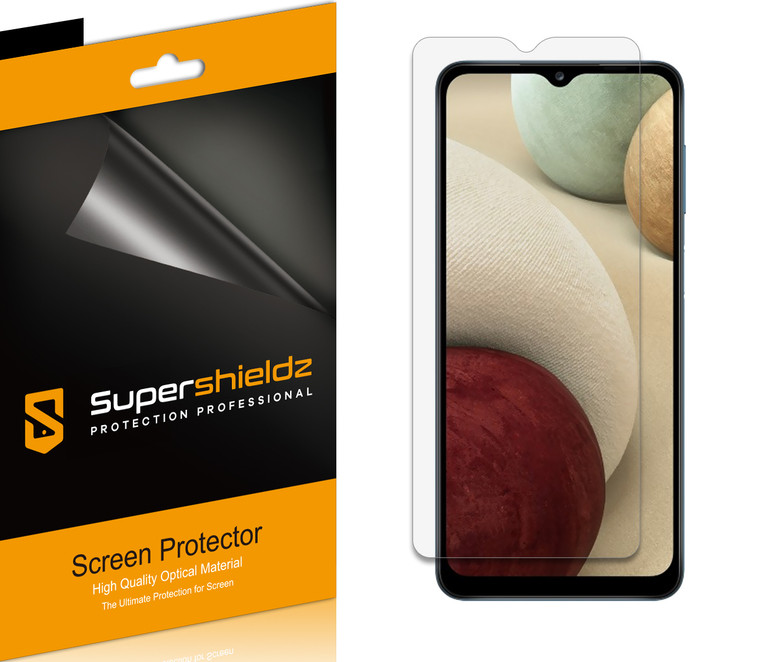 [6-Pack] Supershieldz for Samsung Galaxy A13 LTE / Galaxy A13 5G / Galaxy A12 Screen Protector, Anti-Glare & Anti-Fingerprint (Matte) Shield