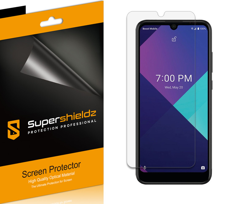 [6-Pack] Supershieldz for Wiko Ride 3 Screen Protector, Anti-Bubble High Definition (HD) Clear Shield