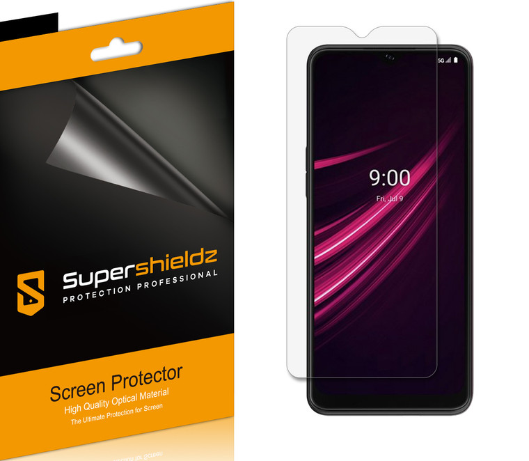 [6-Pack] Supershieldz for T-Mobile Revvl V Plus 5G Screen Protector, Anti-Glare & Anti-Fingerprint (Matte) Shield