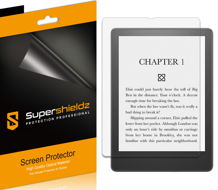 [3-Pack] Supershieldz for Kindle Paperwhite (11th Gen, 2021)/ Kindle Paperwhite Signature Edition/ Kindle Paperwhite Kids (11th Gen) 6.8-Inch Screen Protector, Anti-Bubble High Definition Clear Shield