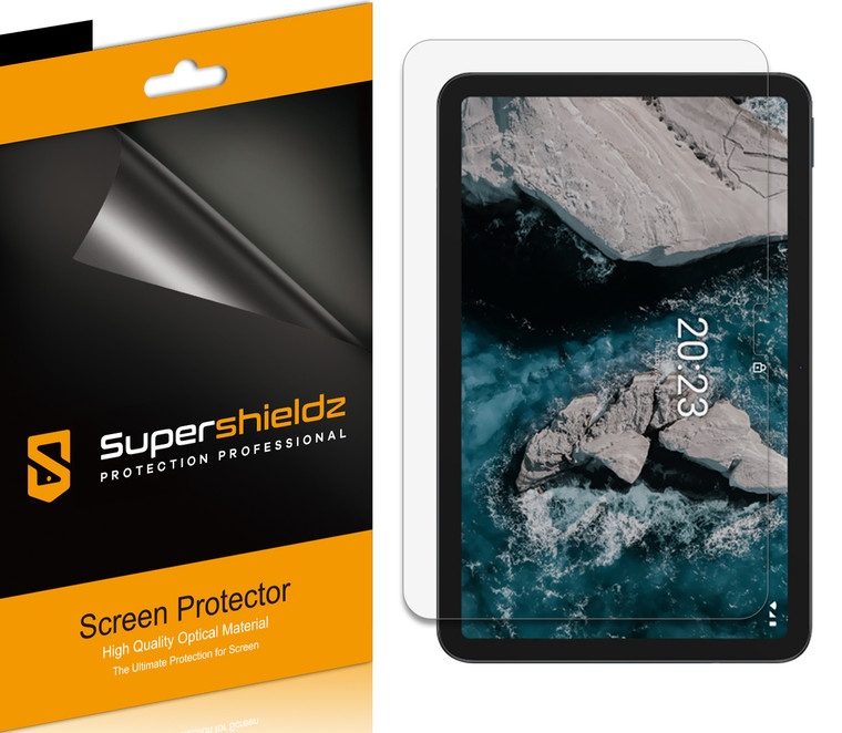 (3 Pack) Supershieldz Designed for Nokia T20 Tablet (10.4 inch) Screen Protector, High Definition Clear Shield (PET)