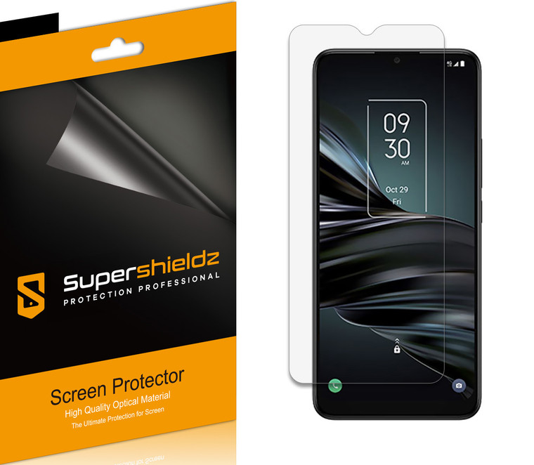 (6 Pack) Supershieldz Anti-Glare (Matte) Screen Protector Designed for Alcatel TCL A4X 5G / TCL 20 XE