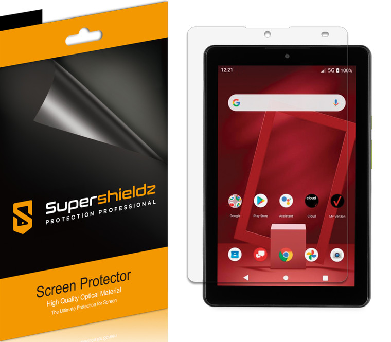 (3 Pack) Supershieldz Designed for Orbic Tab8 5G and Orbic Tab8 5G UW Screen Protector, High Definition Clear Shield (PET)