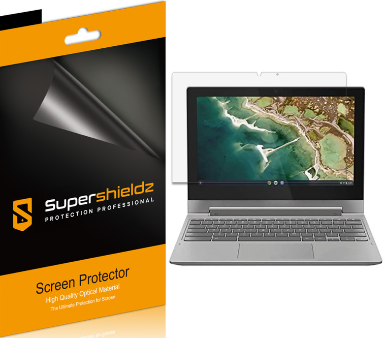 (3 Pack) Supershieldz Designed for Lenovo Chromebook Flex 3 (11.6 inch) / IdeaPad Flex 3 (11.6 inch) (82HG0006US) Screen Protector, High Definition Clear Shield (PET)