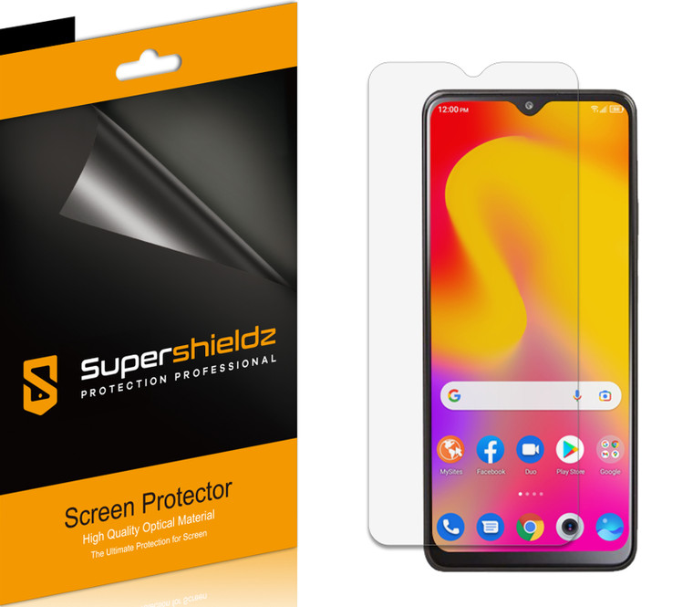 (6 Pack) Supershieldz Designed for TCL 30 XL Screen Protector, High Definition Clear Shield (PET)