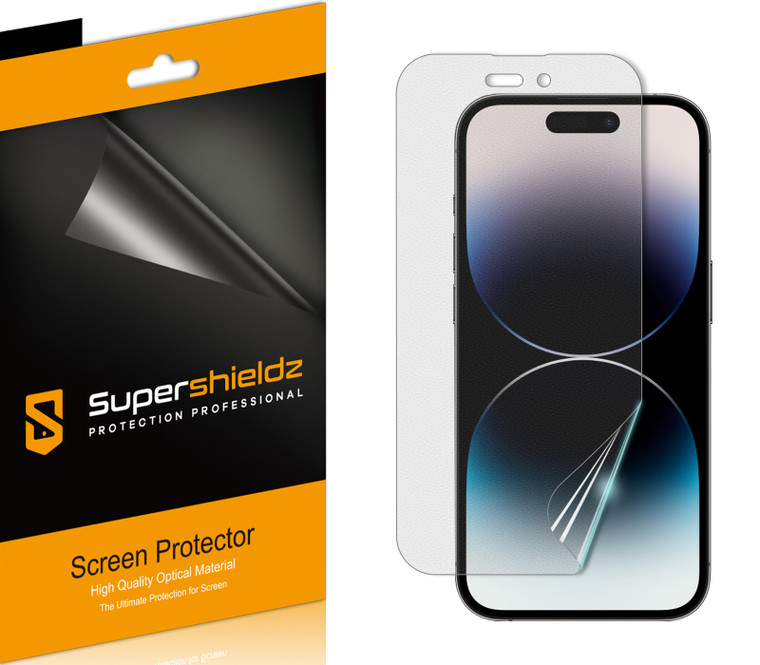 (6 Pack) Supershieldz Anti-Glare (Matte) Screen Protector Designed for iPhone 14 Pro (6.1 inch)