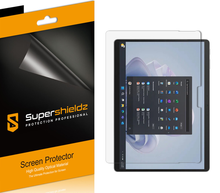 (3 Pack) Supershieldz Designed for Microsoft Surface Pro 9 (13 inch) Screen Protector, High Definition Clear Shield (PET)