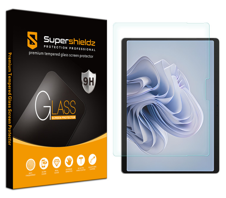 Supershieldz Designed for Microsoft Surface Pro 9 / Surface Pro 10 / Surface Pro 11  (13 inch) Tempered Glass Screen Protector, Anti Scratch, Bubble Free