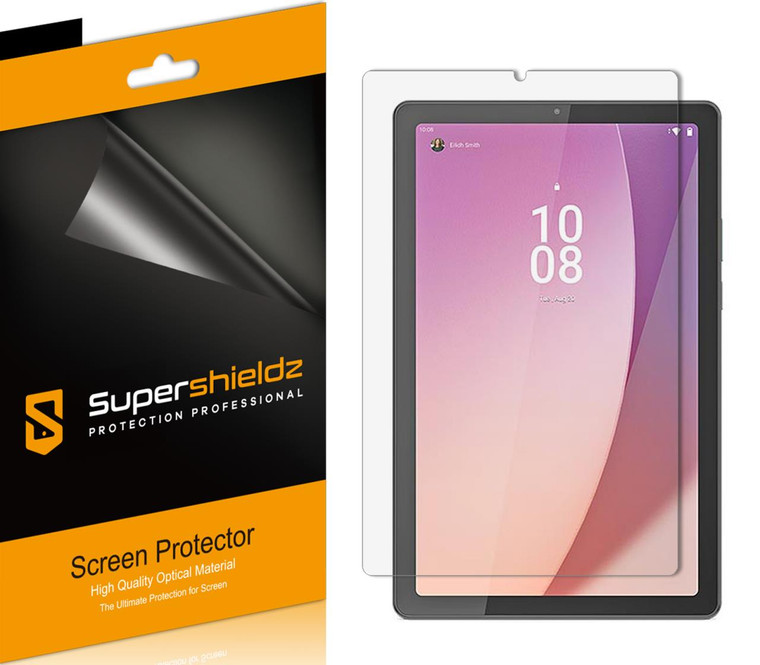 (3 Pack) Supershieldz Designed for Lenovo Tab M9 (9 inch) Screen Protector, High Definition Clear Shield (PET)