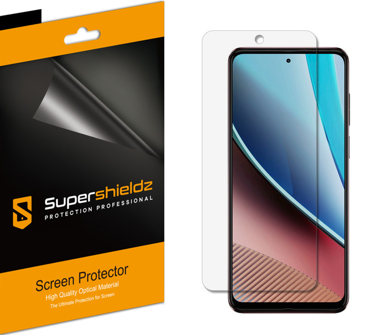 (3 Pack) Supershieldz Designed for Motorola Moto G Stylus (2023) [Not for 5G Model] [Not Fit for 2022/2021/2020 Version] Screen Protector, High Definition Clear Shield (PET)