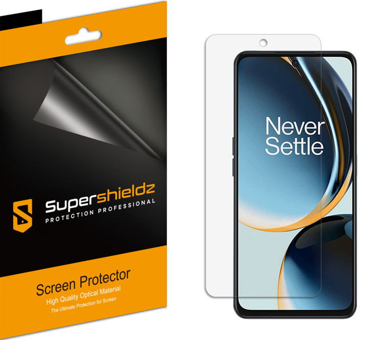 (3 Pack) Supershieldz Anti-Glare (Matte) Screen Protector Designed for OnePlus Nord N30 5G