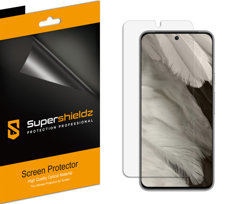 (3 Pack) Supershieldz Anti-Glare (Matte) Screen Protector Designed for Google Pixel 8