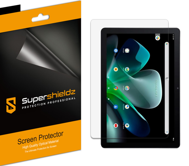 (3 Pack) Supershieldz Designed for Acer Iconia Tab M10 (10.1 inch) Screen Protector, High Definition Clear Shield (PET)