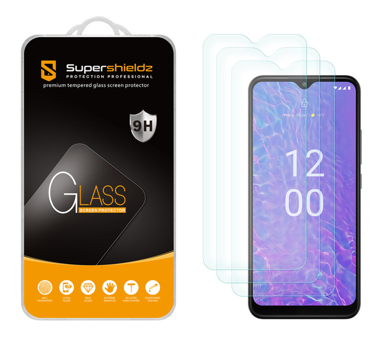 (3 Pack) Supershieldz Designed for Nokia C210 Tempered Glass Screen Protector, Anti Scratch, Bubble Free