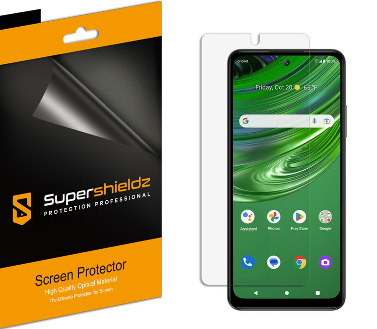 (3 Pack) Supershieldz Anti-Glare (Matte) Screen Protector Designed for Cricket Outlast / AT&T Jetmore