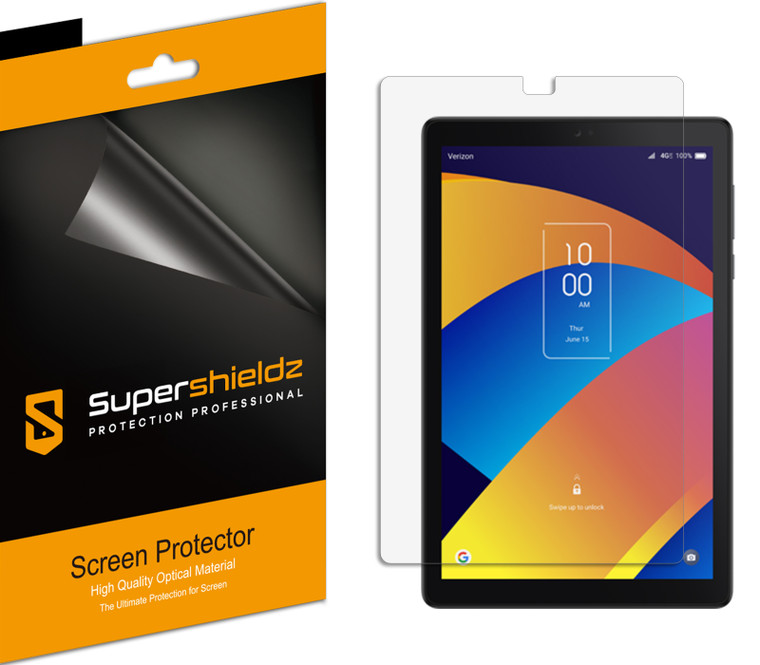 (3 Pack) Supershieldz Designed for TCL Tab 8 Plus Screen Protector, High Definition Clear Shield (PET)