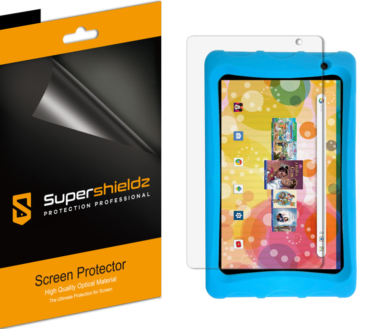 (3 Pack) Supershieldz Designed for Contixo Kids Tablet 8 inch (K80/ K81) Screen Protector, High Definition Clear Shield (PET)