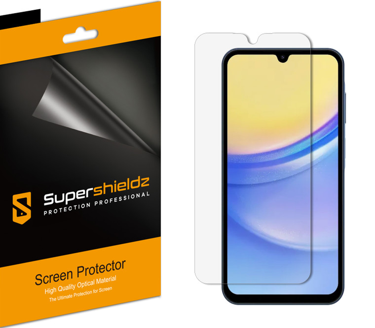 (3 Pack) Supershieldz Anti-Glare (Matte) Screen Protector Designed for Samsung Galaxy A15 5G