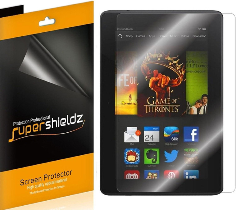 (3 Pack) Supershieldz Anti-Glare (Matte) Screen Protector Designed for Fire HDX 8.9 / Kindle Fire HDX 8.9 inch