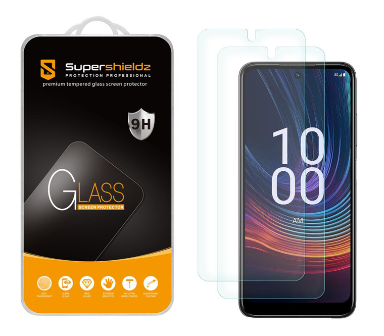 (2 Pack) Supershieldz Designed for Celero 5G 2024 Tempered Glass Screen Protector, Anti Scratch, Bubble Free