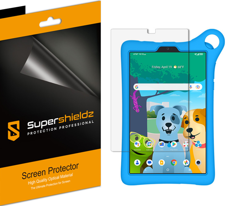 (3 Pack) Supershieldz Anti-Glare (Matte) Screen Protector Designed for AT&T amiGO Jr. Tab (8 inch)