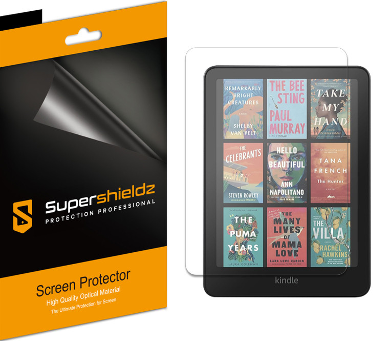 (3 Pack) Supershieldz Anti-Glare (Matte) Screen Protector Designed for all-New Kindle Paperwhite 7-inch (12th Generation - 2024 release)/ Kindle Colorsoft Signature Edition
