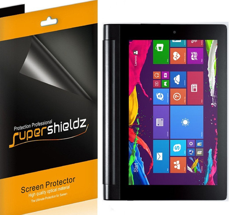 [3-Pack] Supershieldz for Lenovo Yoga Tablet 2 10 inch / Yoga 2 10.1" High Definition Clear Screen Protector