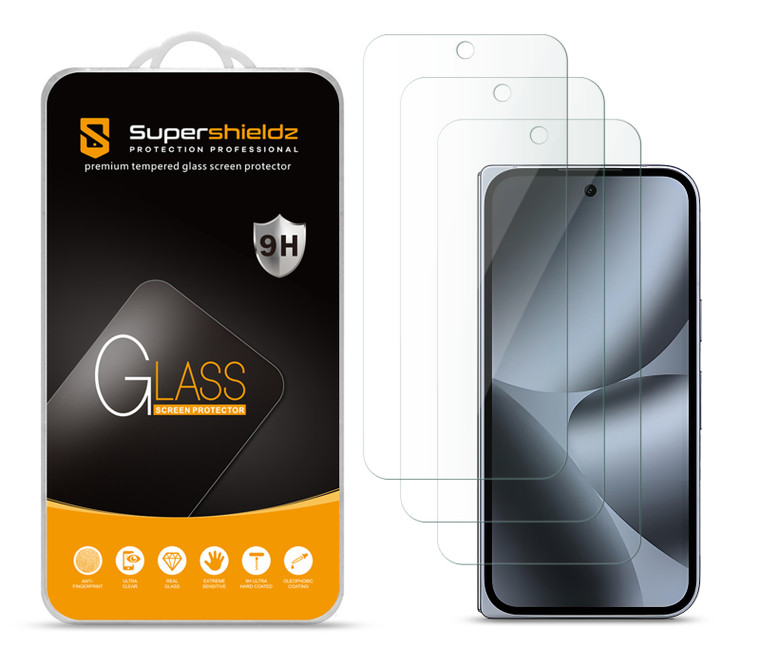 (3 Pack) Supershieldz Designed for Google Pixel 10 Pro Fold (Front Screen Only) Tempered Glass Screen Protector, Anti Scratch, Bubble Free
