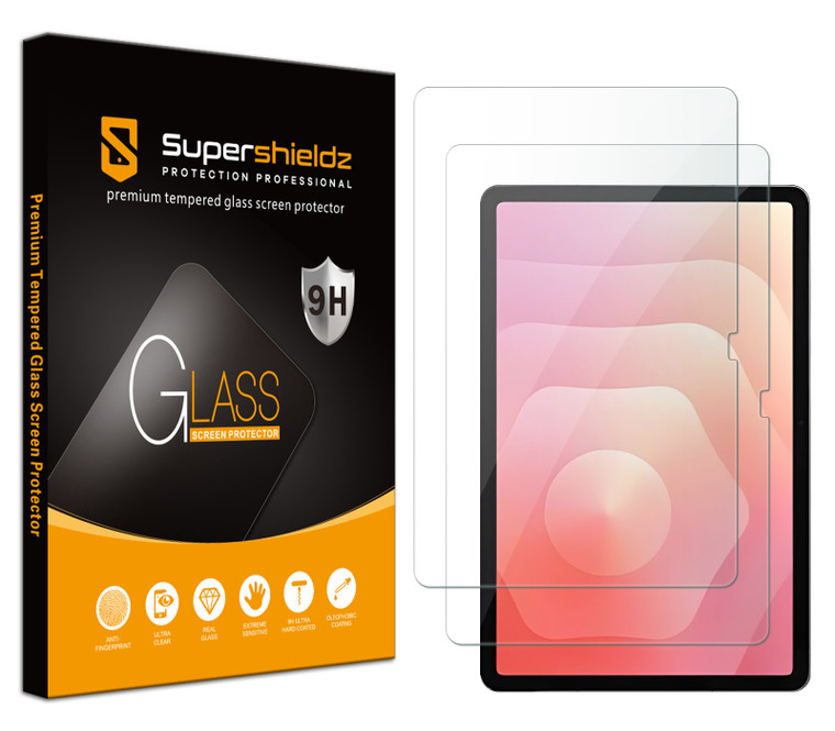 (2 Pack) Supershieldz Designed for Samsung Galaxy Tab S11 (11 inch) Screen Protector, (Tempered Glass) Anti Scratch, Bubble Free