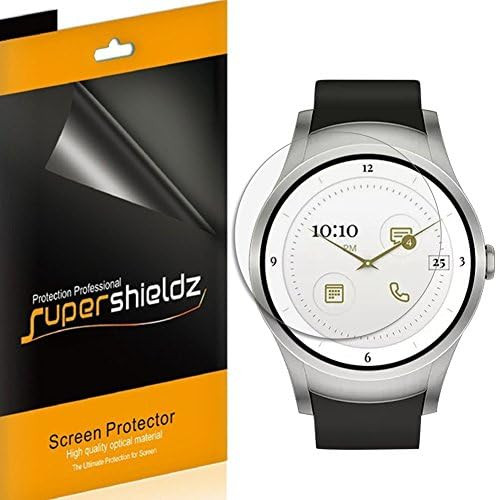 (3 Pack) Supershieldz Designed for Verizon Wear24 (Wear 24) Screen Protector, High Definition Clear Shield (PET)