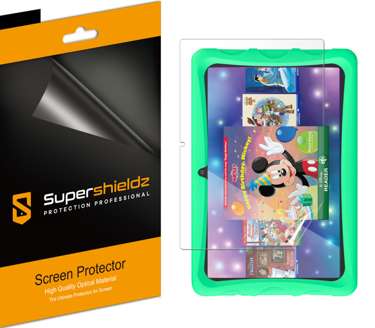 (3 Pack) Supershieldz Designed for Contixo 10 inch Kids Tablet (K103) Screen Protector, High Definition Clear Shield (PET)