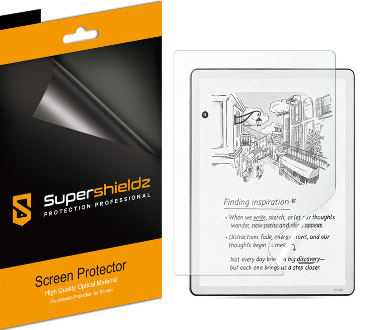 (3 Pack) Supershieldz Anti-Glare (Matte) Screen Protector Designed for Kindle Scribe Colorsoft/ Kindle Scribe (3rd Generation) 11 inch