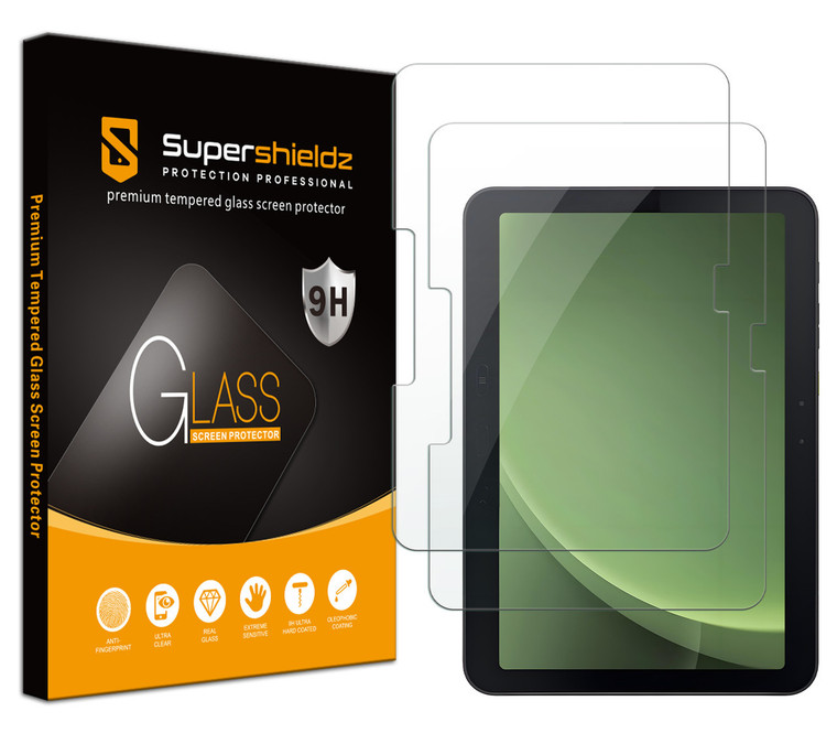 100x Supershieldz Designed for Samsung Galaxy Tab Active5 Pro/ Tab Active 5 Pro (10.1 inch) Screen Protector, (Tempered Glass) Anti Scratch, Bubble Free (No Retail Packaging)