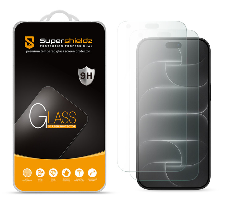 (2 Pack) Supershieldz Anti Glare (Matte) Tempered Glass Screen Protector Designed for iPhone 18 Pro Max (6.9 inch), Anti Fingerprint, Anti Scratch, Bubble Free