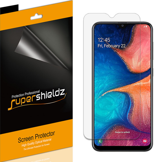 6-Pack] Supershieldz for Samsung Galaxy A20 Screen Protector, Anti