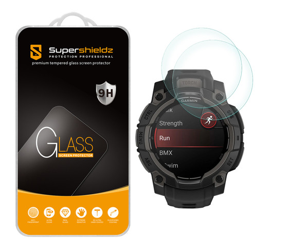 Film Protection écran Garmin Instinct 3 AMOLED (45 Mm) – Lot De 6 – Ultra Clair, Antireflet, Anti-rayures – Installation Sans Bulle - 11