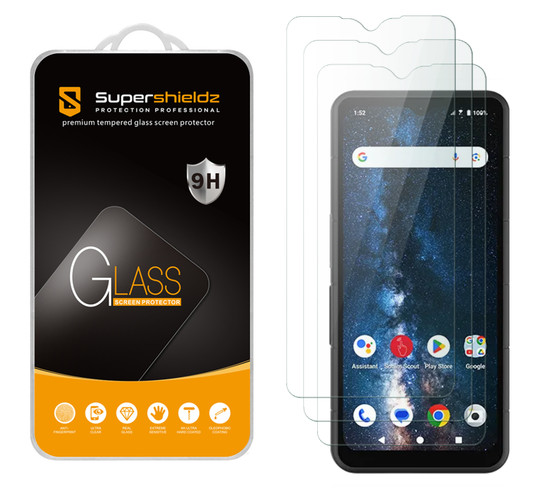 3 Pack) Supershieldz Designed for Sonim (XP Pro) Tempered Glass