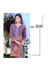 Rashid Tulip Suiting Vol 2-624-C