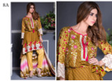 Leena Embroidered Linen Collection - 8A