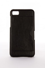 Melkco Leather Snap Cover for Blackberry Z10 - Black