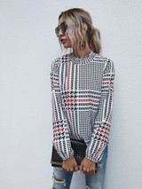 Fifth Avenue Womens Printed Stitched Western Top - FAWWT3