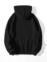 Fifth Avenue DIFT214 Los Angeles Print Hoodie - Black