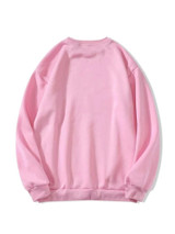 Fifth Avenue DIFT258 Chicago Basketball Printed Sweatshirt - Pink