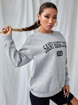 Fifth Avenue DIFT288 San Francisco Printed Sweatshirt - Grey