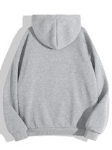 Fifth Avenue DIFT326 Los Angeles Print Hoodie - Grey