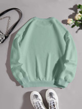 Fifth Avenue DIFT384 Los Angeles Printed Sweatshirt - Mint Green