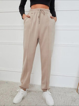 Fifth Avenue Women's Front Stitch Detail Jogger Pants FAWFJP3