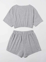 Fifth Avenue Women's WSNS59 Top and Shorts Set